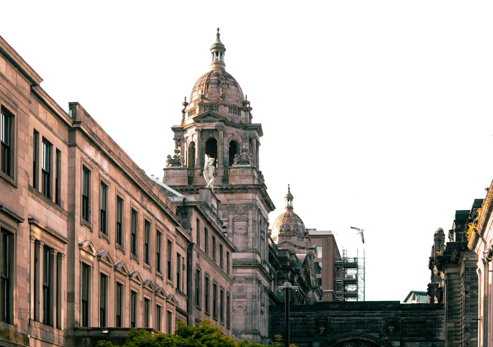 a large building with a domed roof