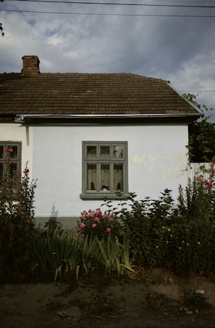 A power-washed house revealing its original charm.
