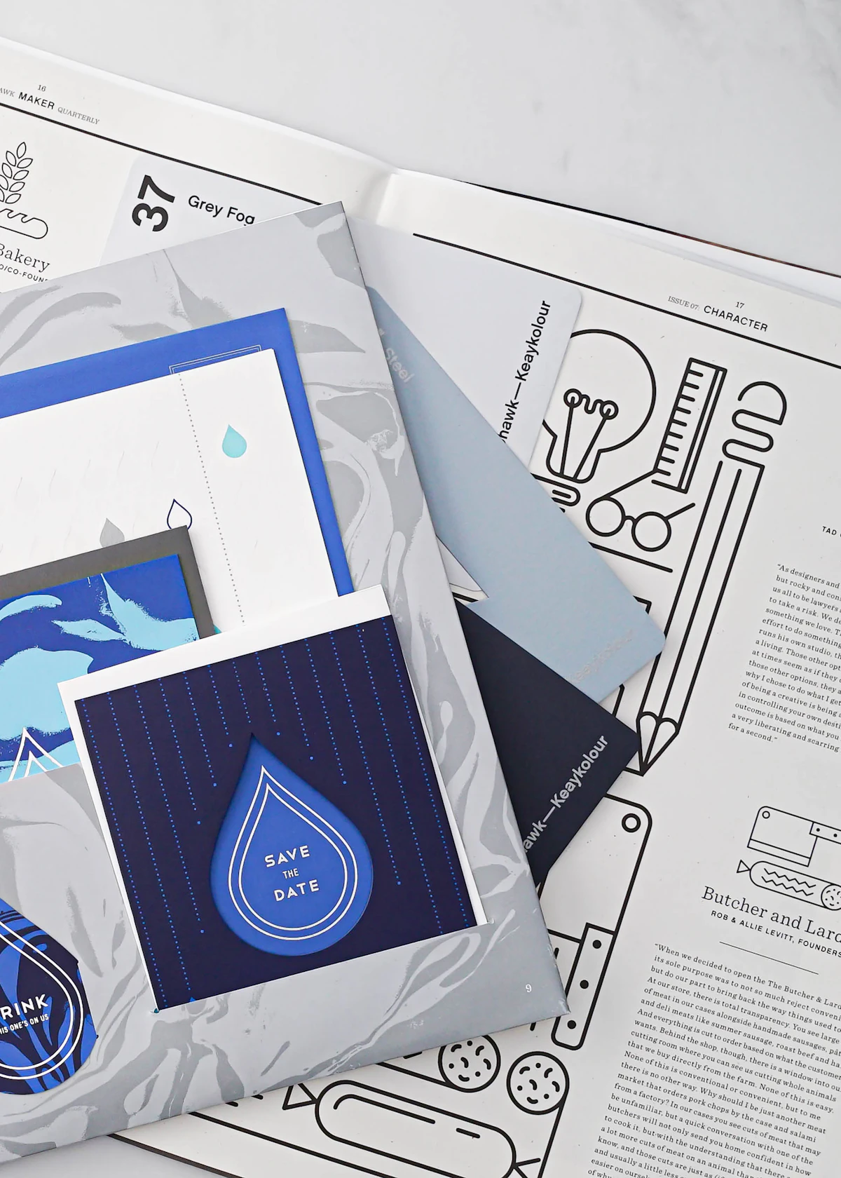 Brand identity and packaging design work (placeholder image)
