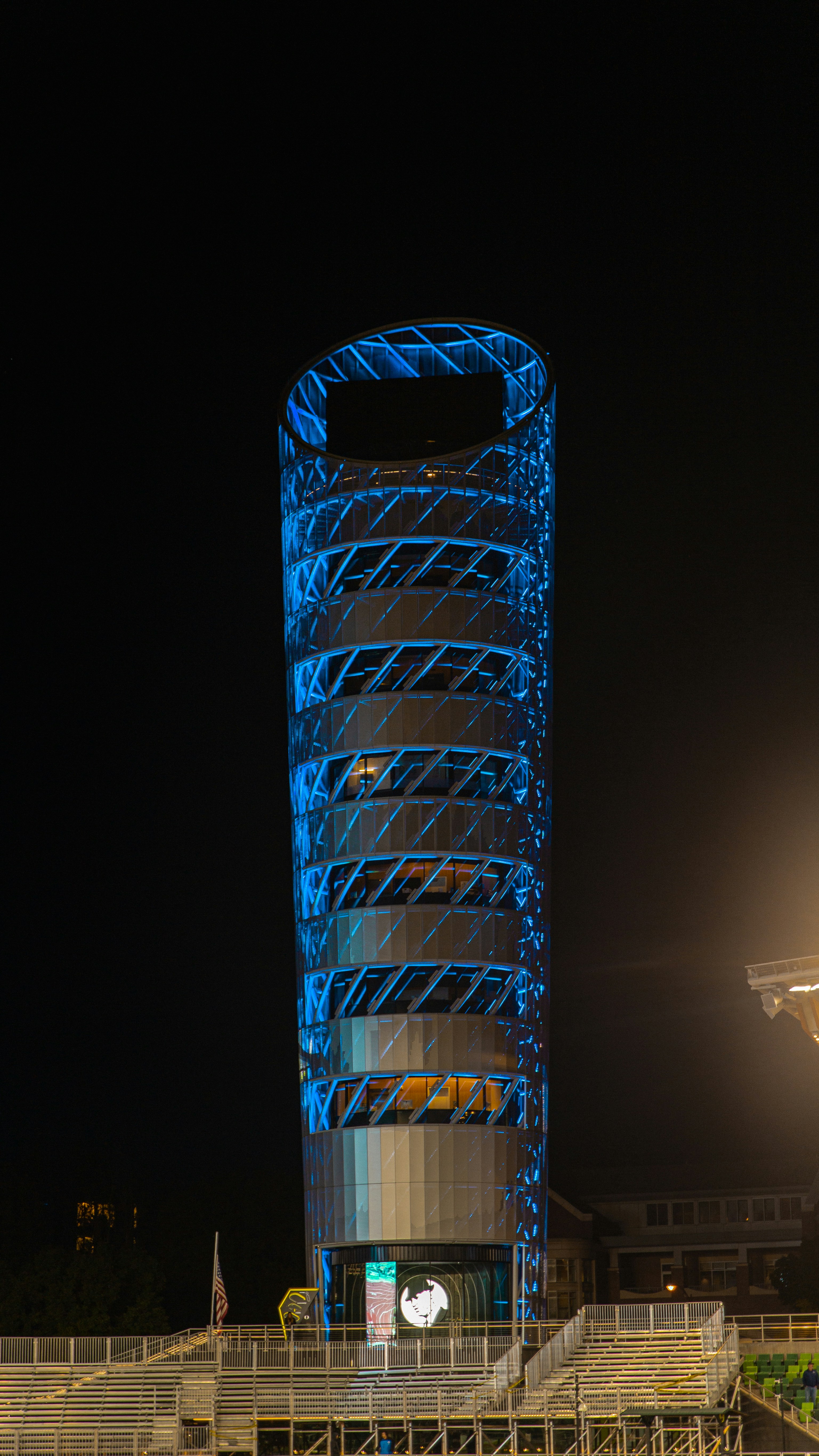 a tall building with a clock