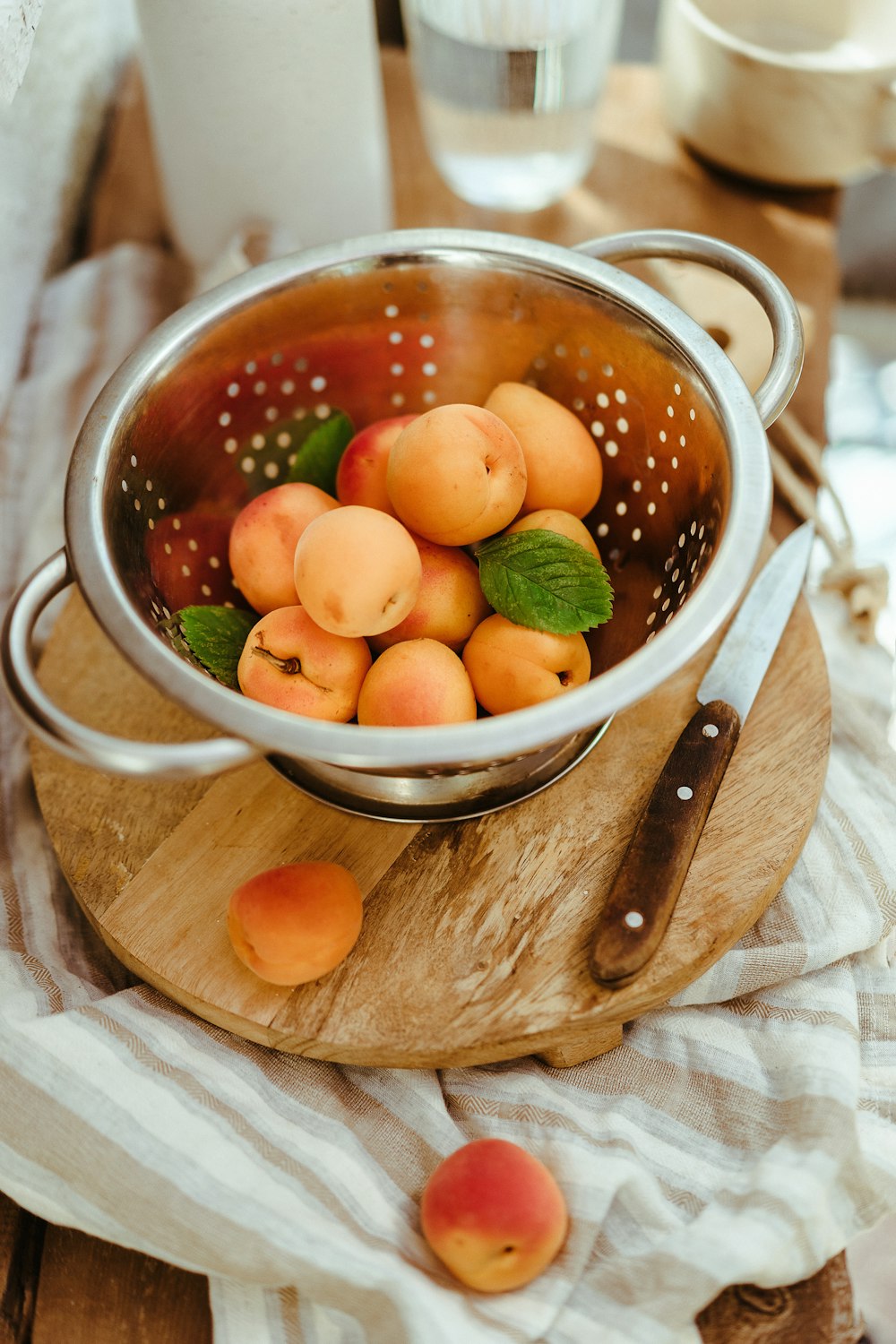 a bowl of food