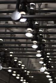 a close-up of a light fixture