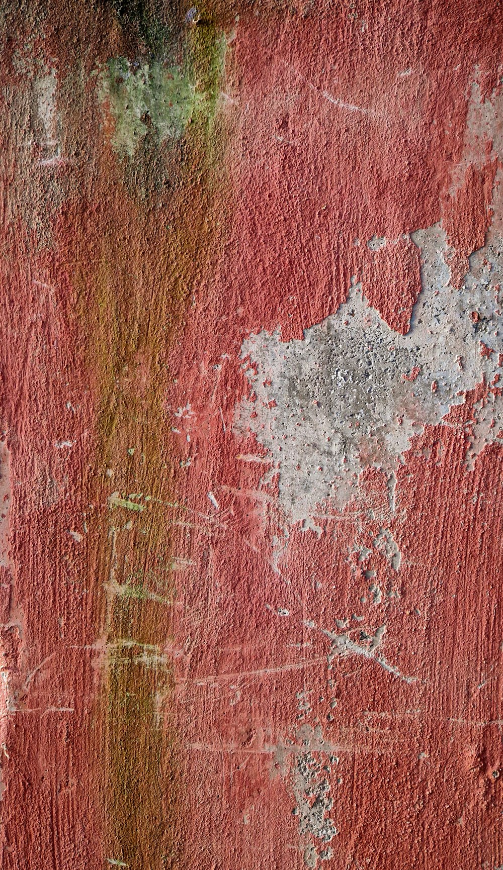 a close up of a red surface