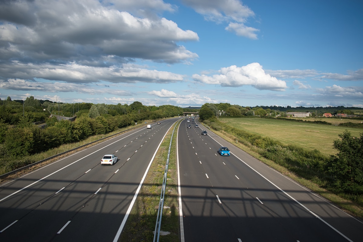 Motorway driving lessons image background image