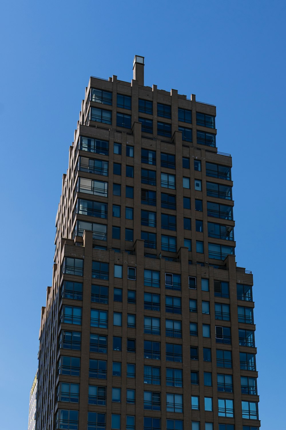 a tall building with many windows