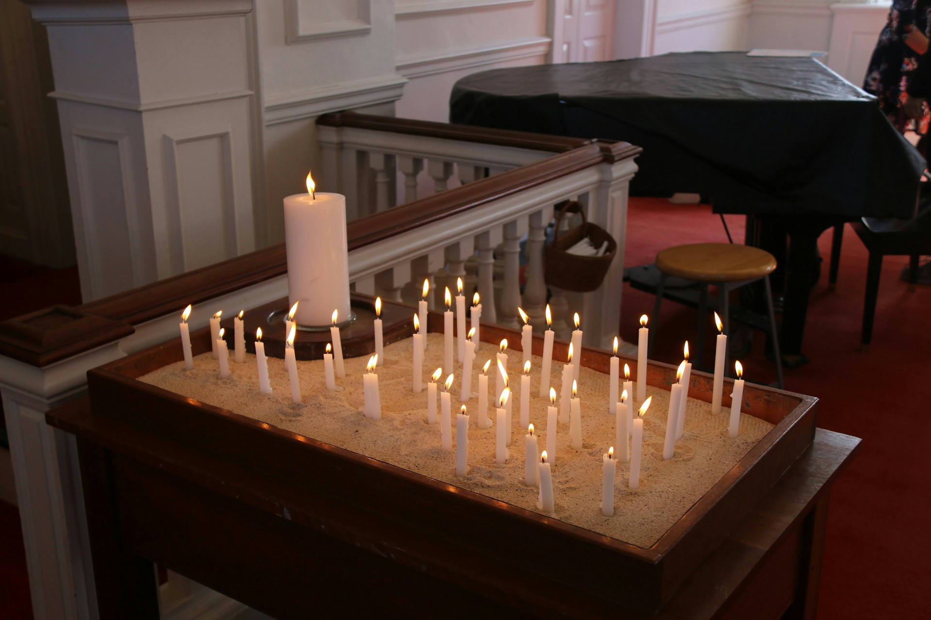 a cake with candles on it