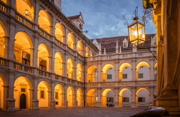 A building with a domed roof — Graz, Austria