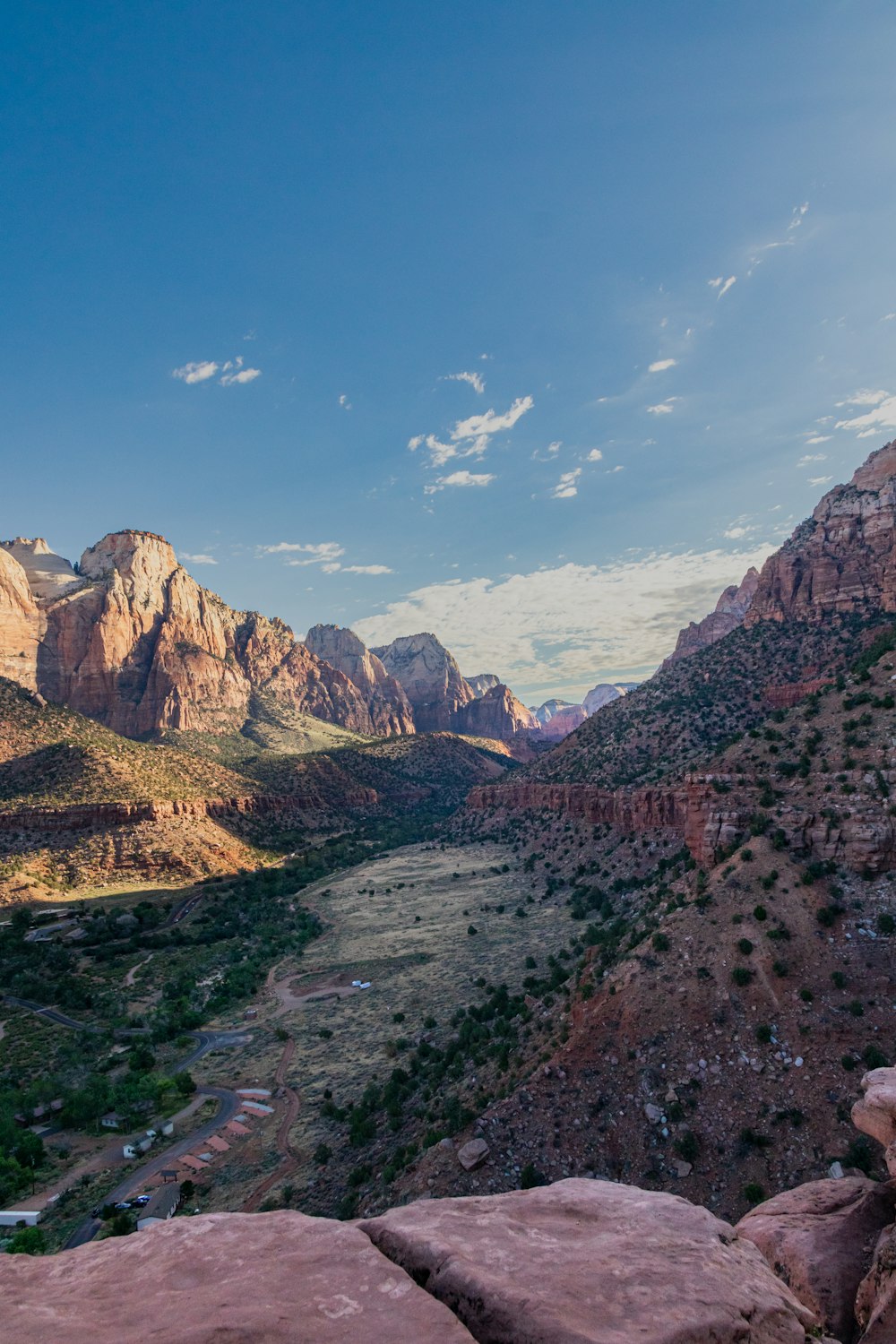 a river running through a valley