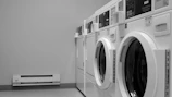 a row of washing machines