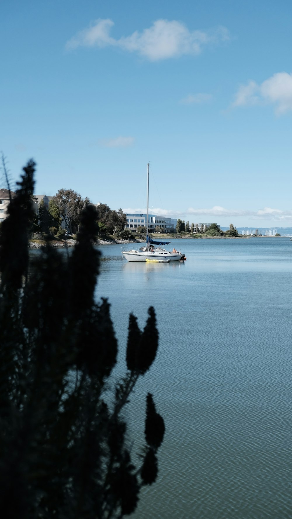 a boat on the water