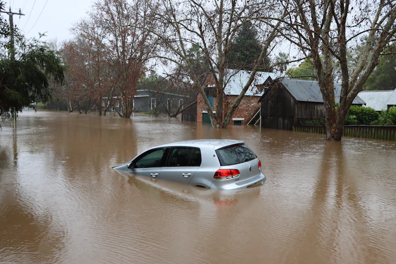 Storm water and flood extent
