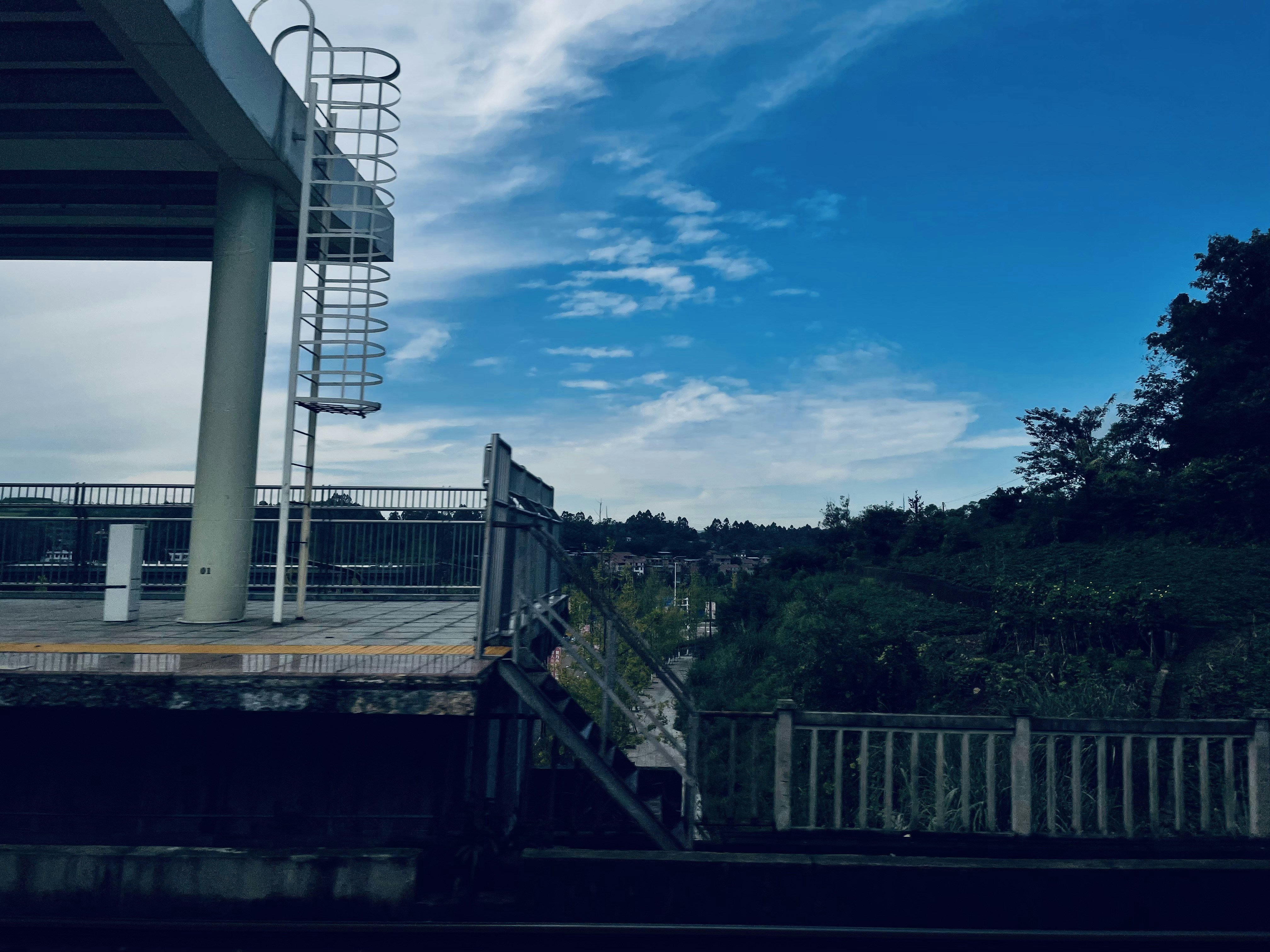 a bridge over a river