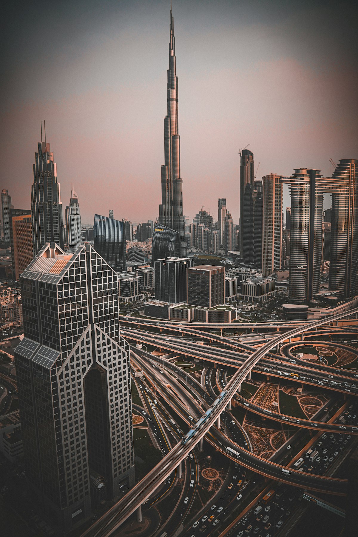 Burj Khalifa skyline