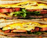a close-up of several sandwiches