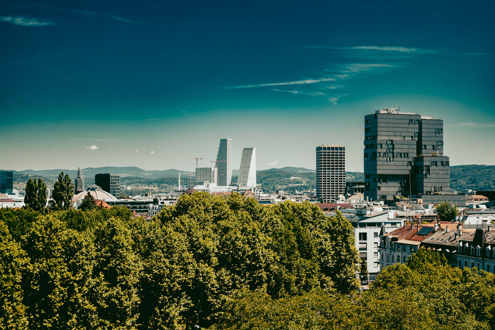 Basel skyline