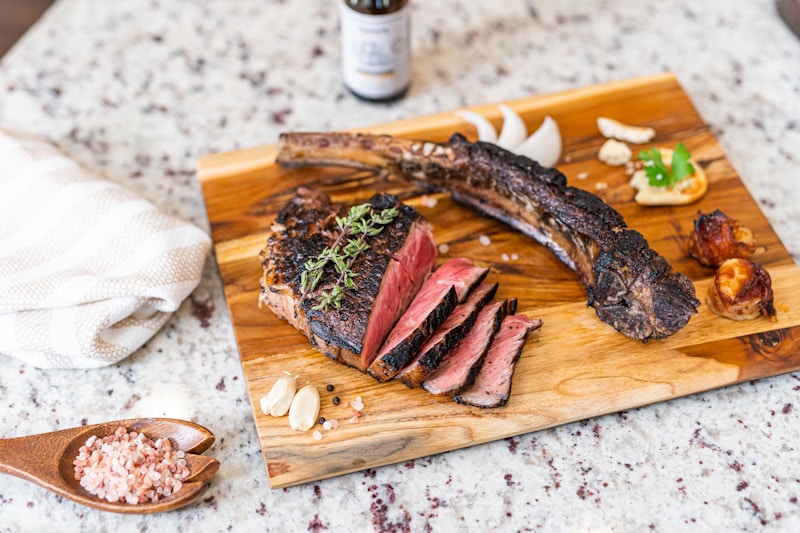 Grilled steak