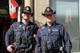two police officers standing next to each other