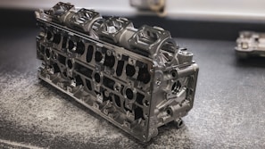 Car Engine Head 