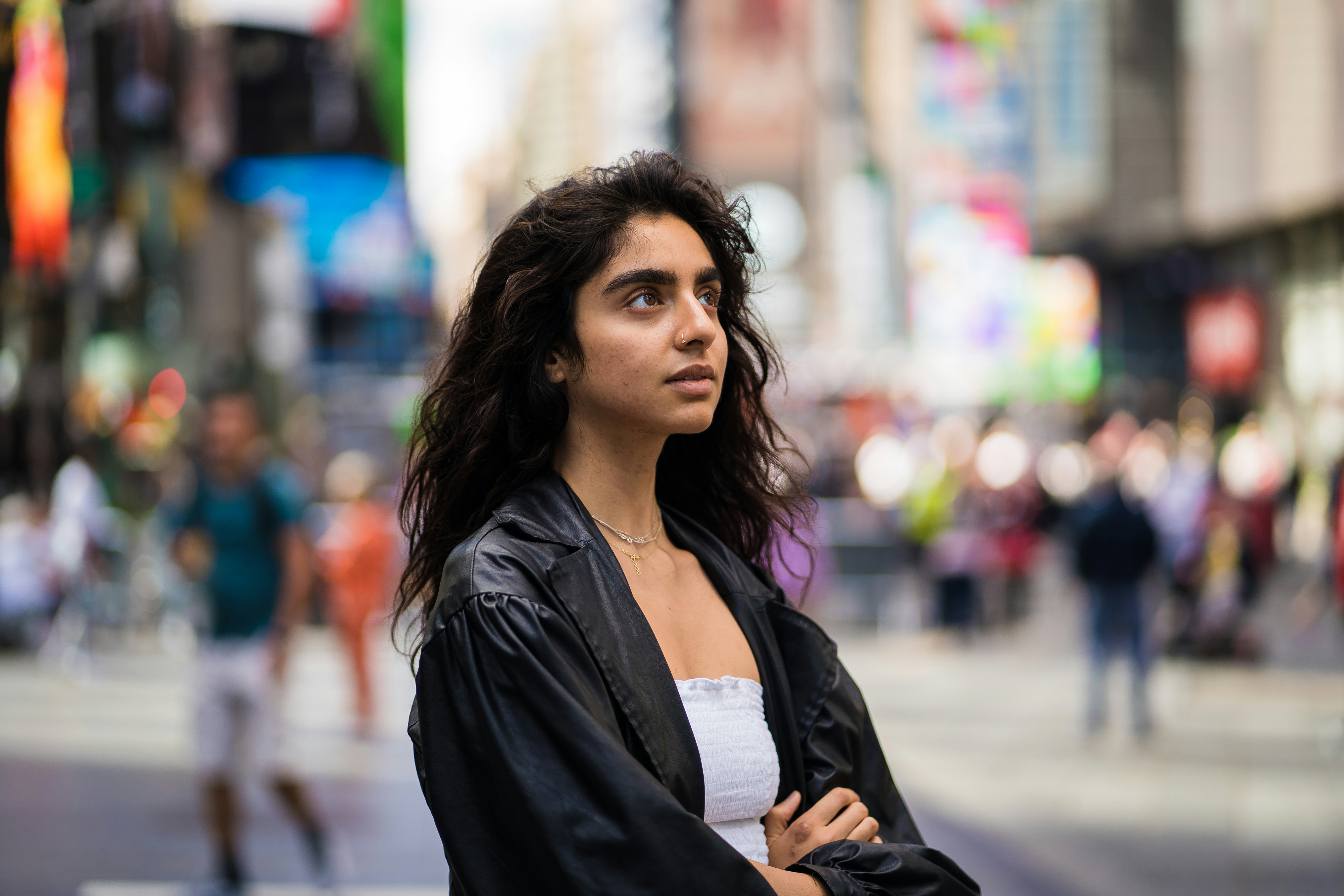 A woman in a black suit photo – Free Human Image on Unsplash