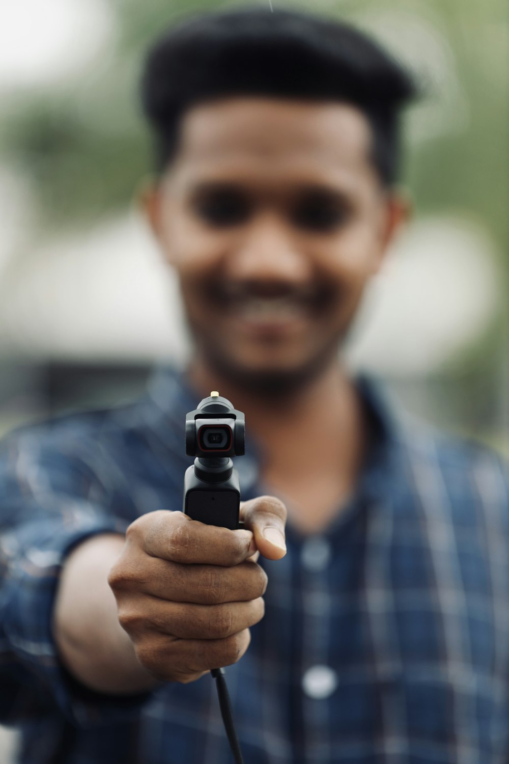 a man holding a gun
