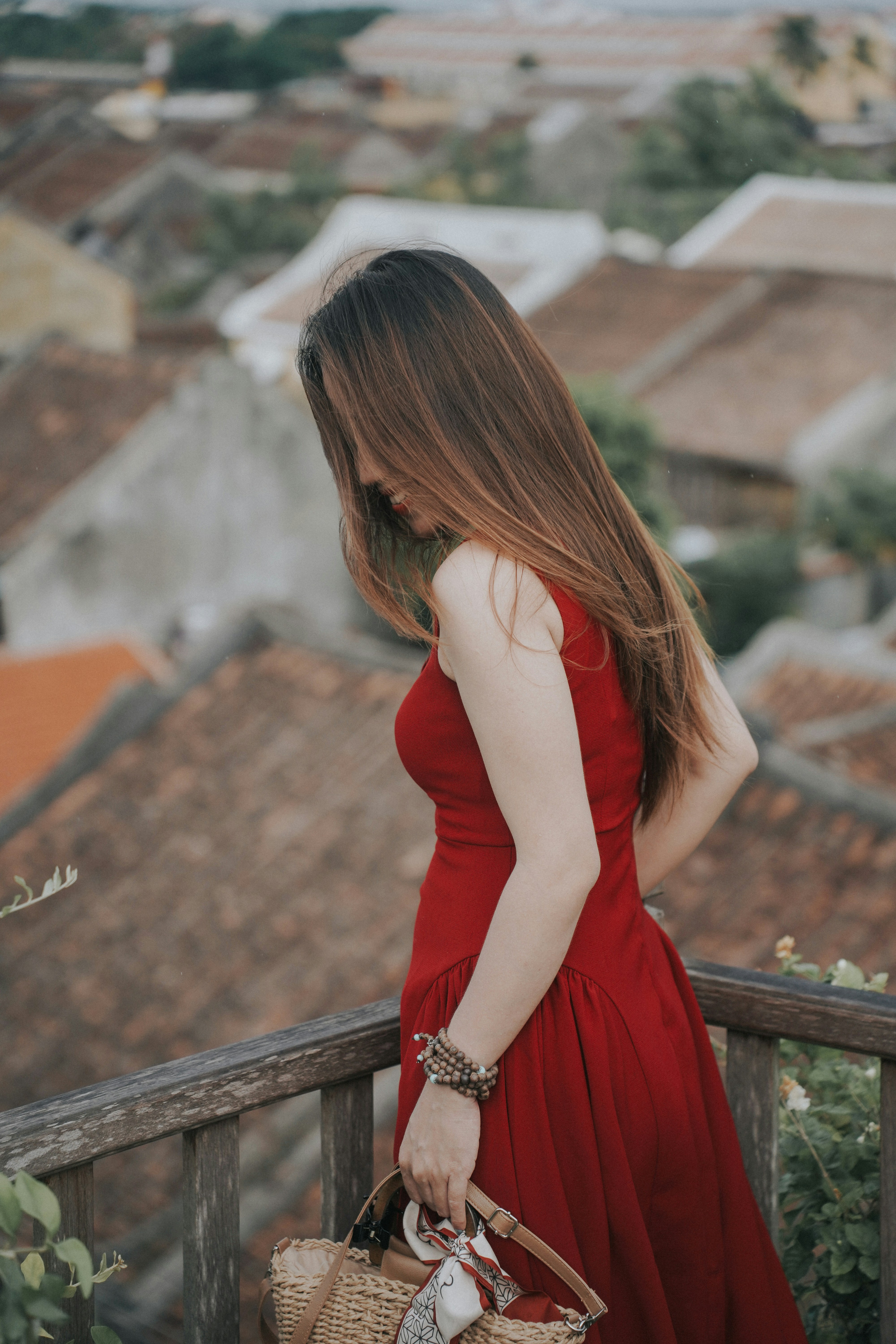 A woman in a red dress photo – Free Clothing Image on Unsplash