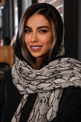 a person smiling for the camera
