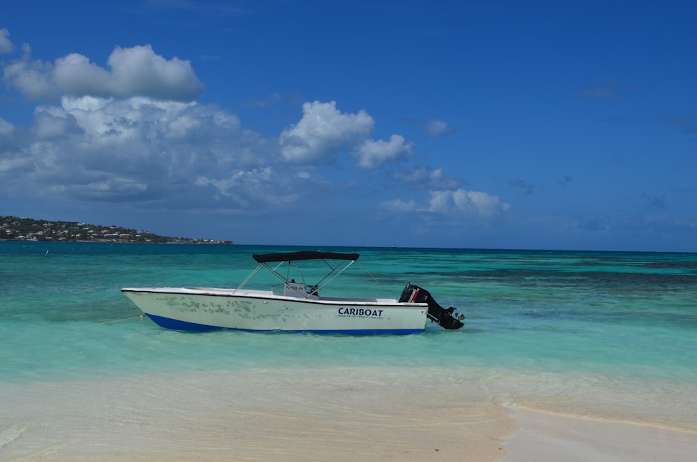 a boat in the water