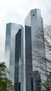 a couple of skyscrapers