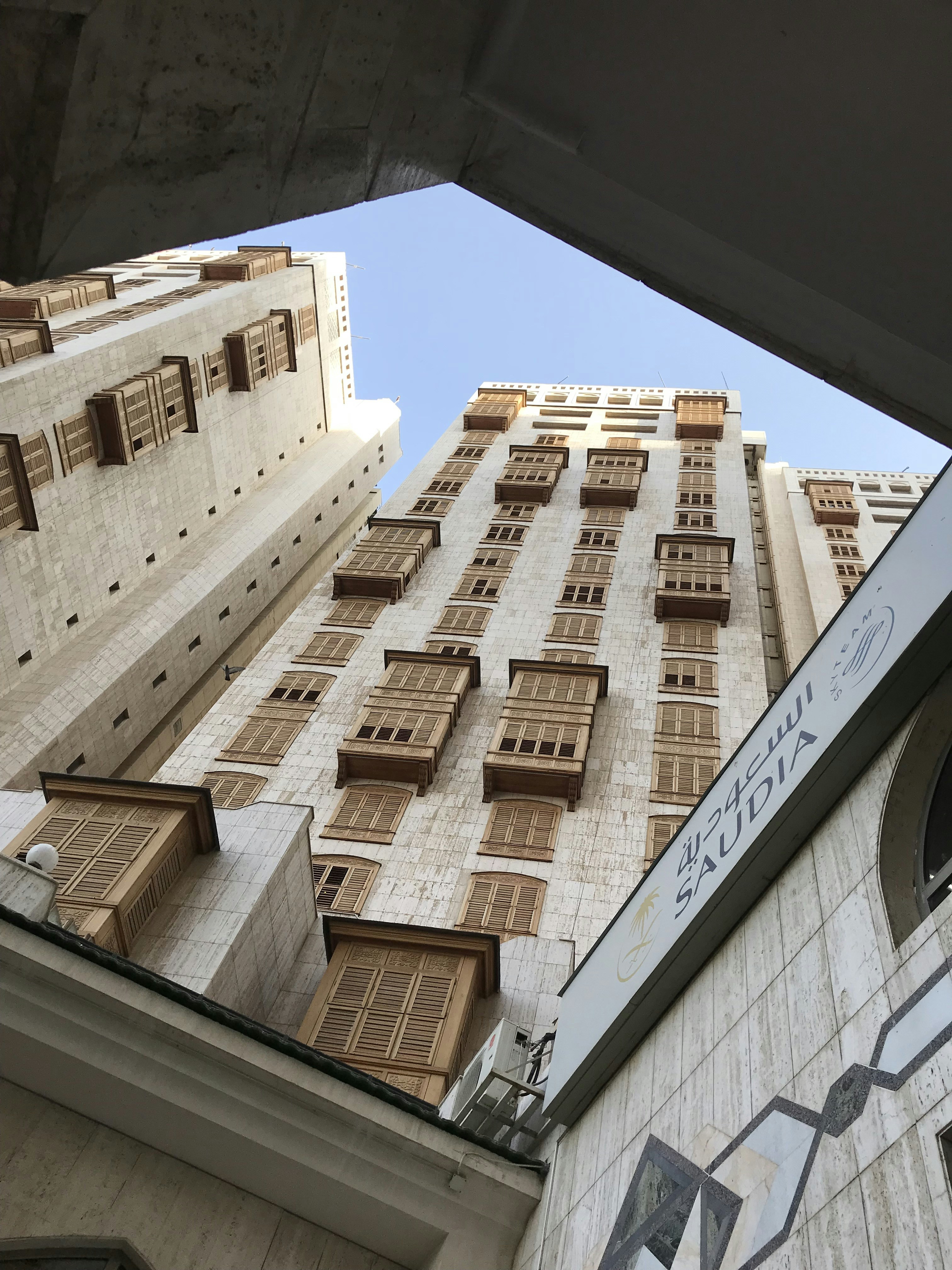 a sign on a building