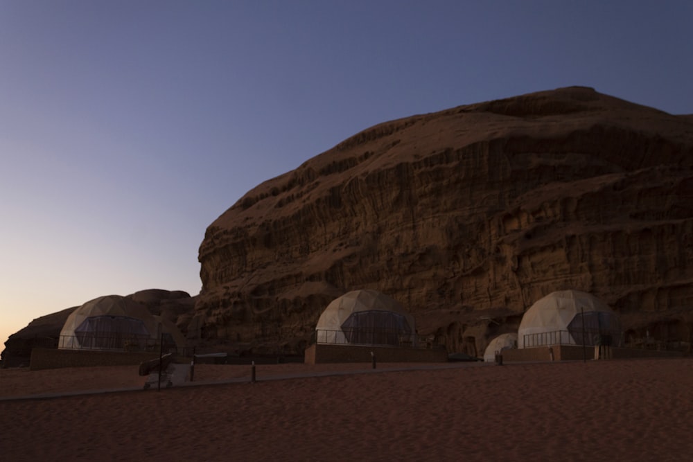 a large pyramid with a few arches