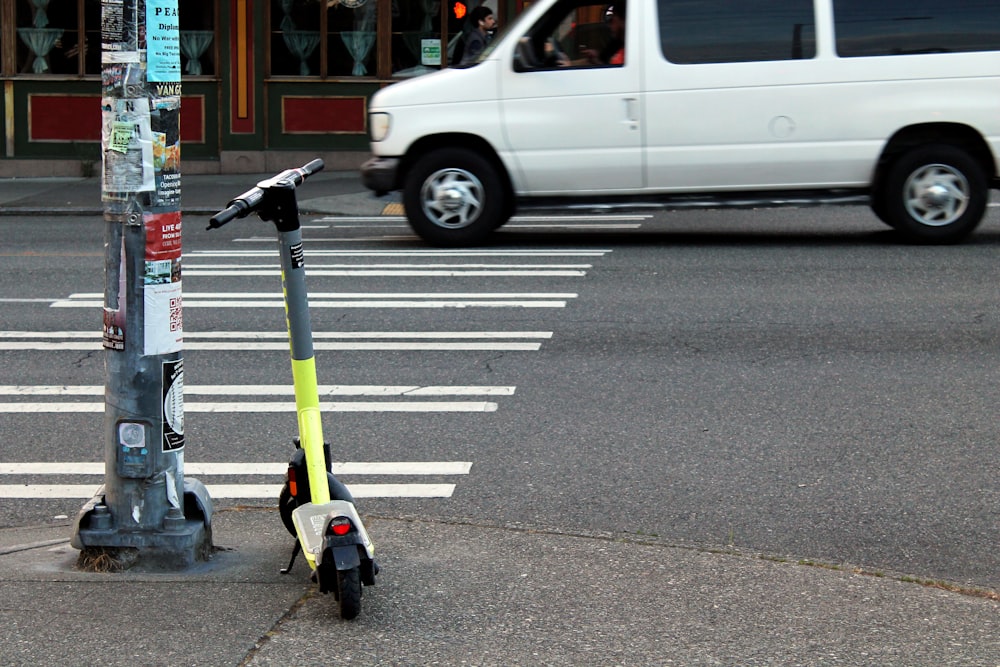 a parking meter on the side of a street