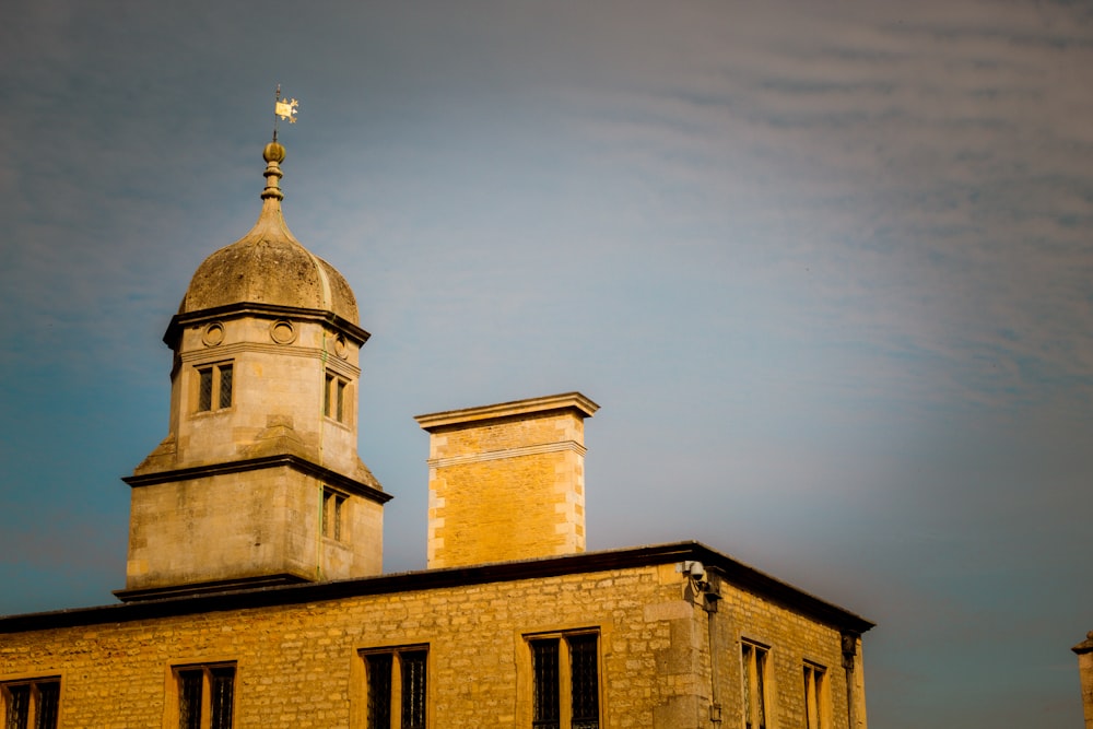 a building with a clock tower