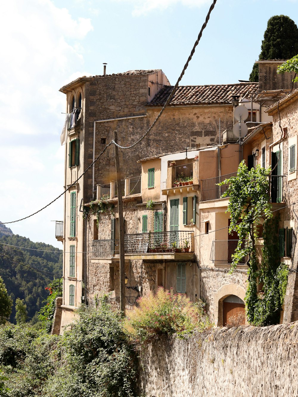 a building with a balcony