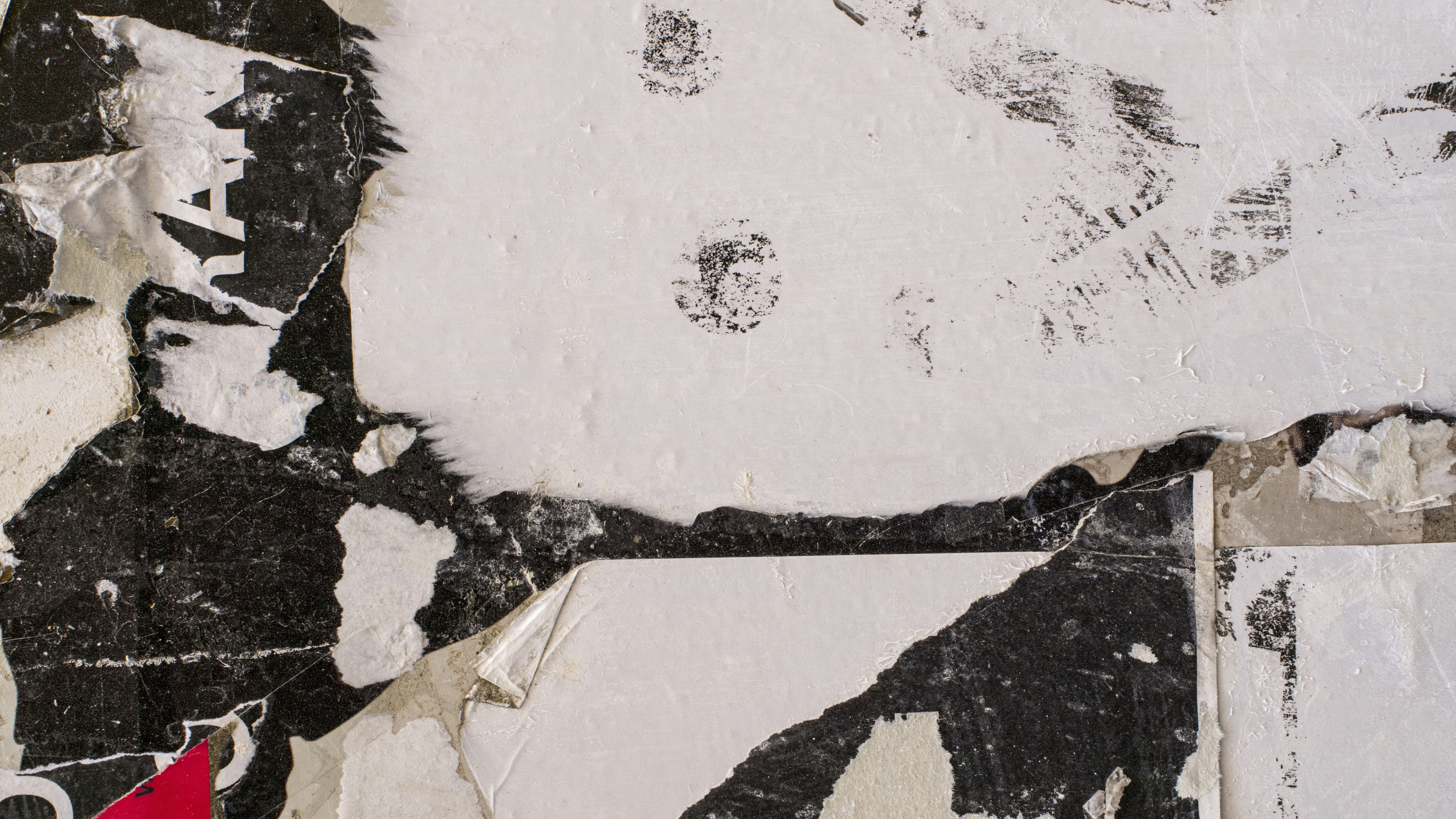 Ripped posters texture