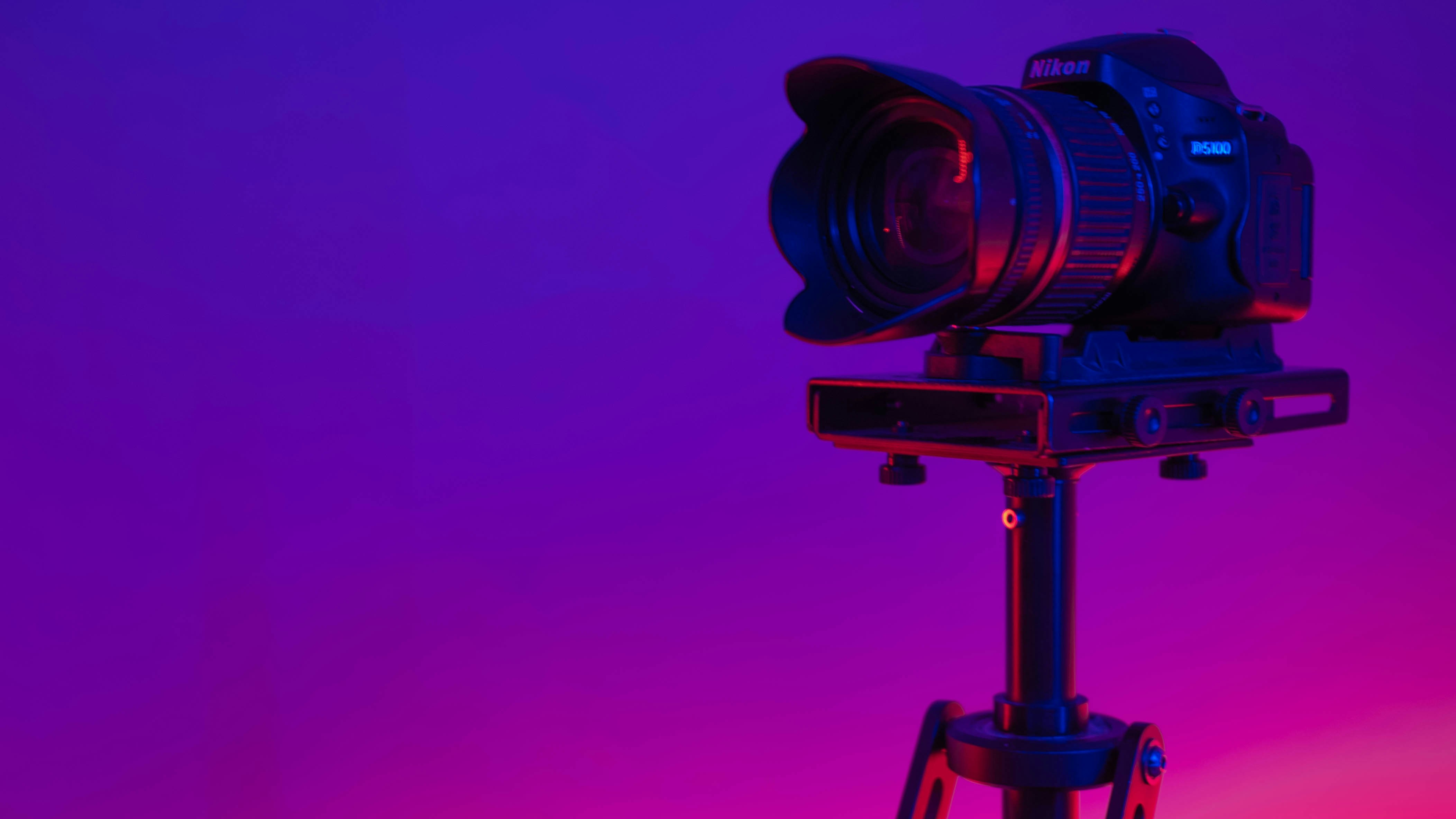 Nikon D5100 with gimbal