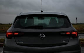 the back of a car