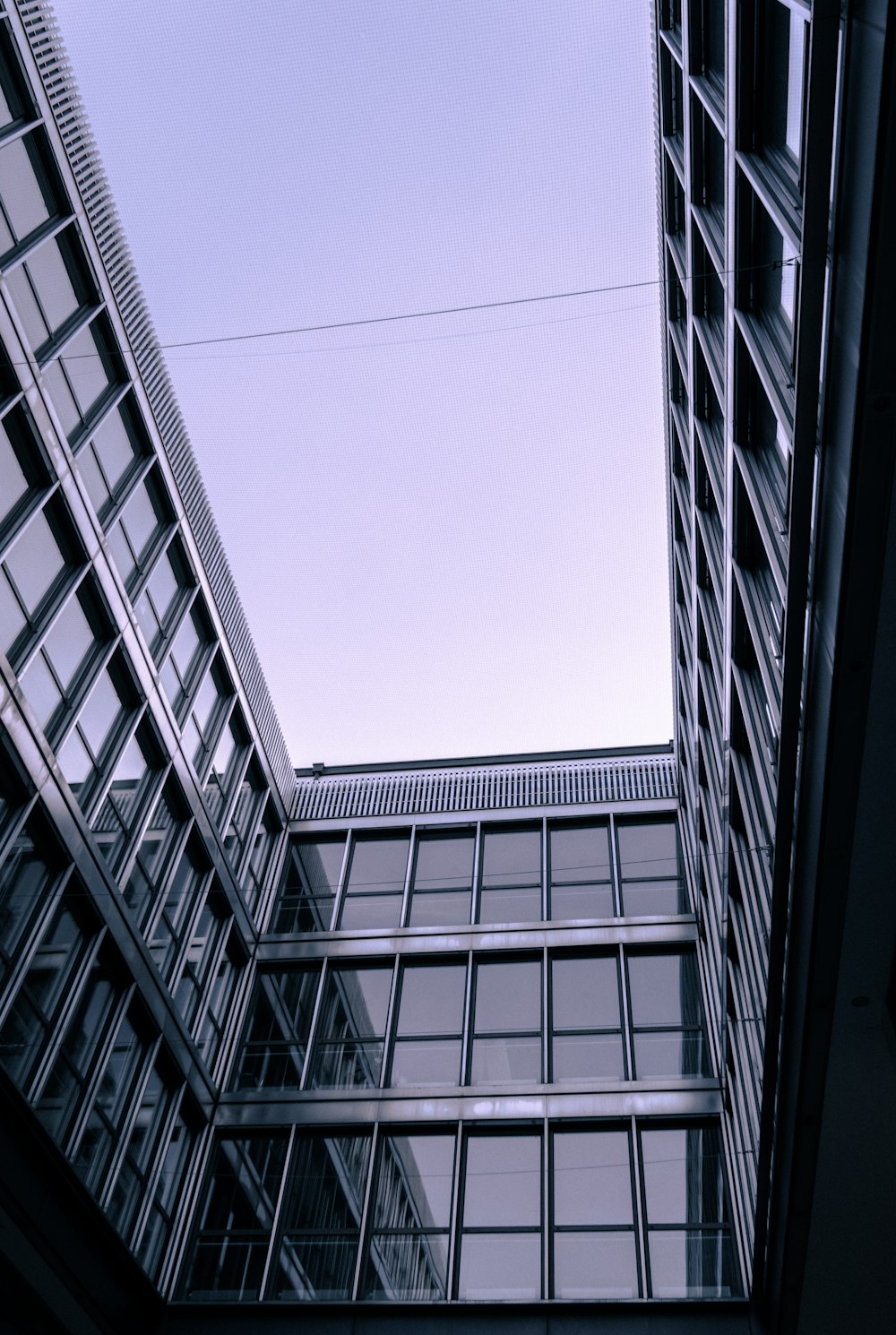 a low angle view of a building