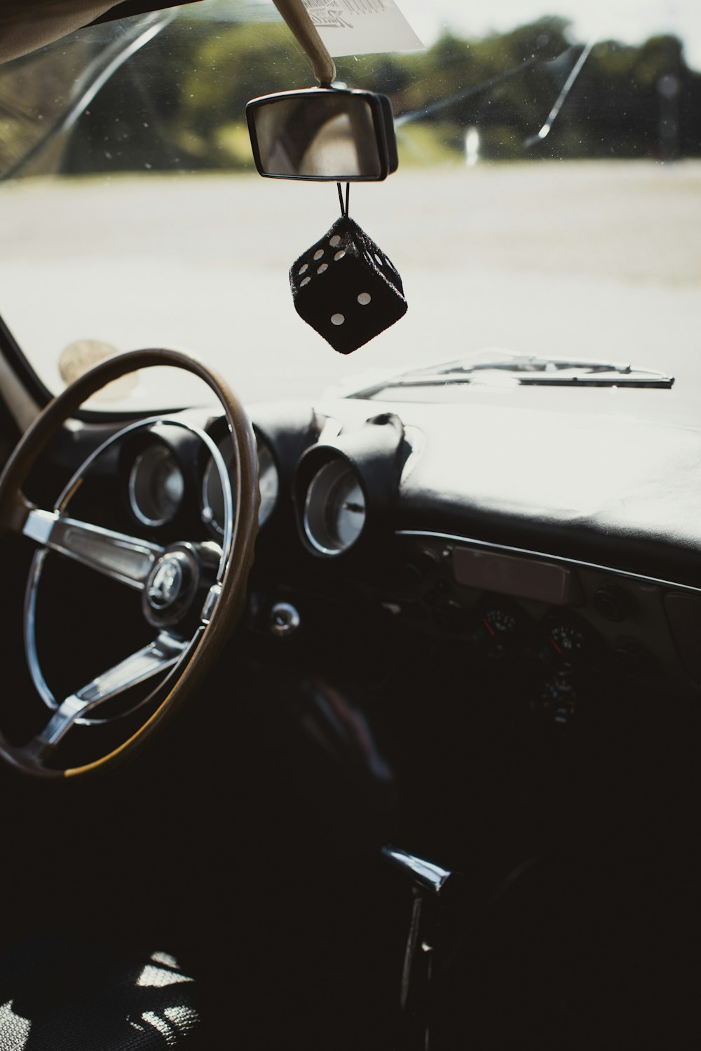 a car with a keypad