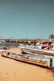boats on the beach