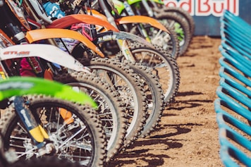 Motocross Starting Line