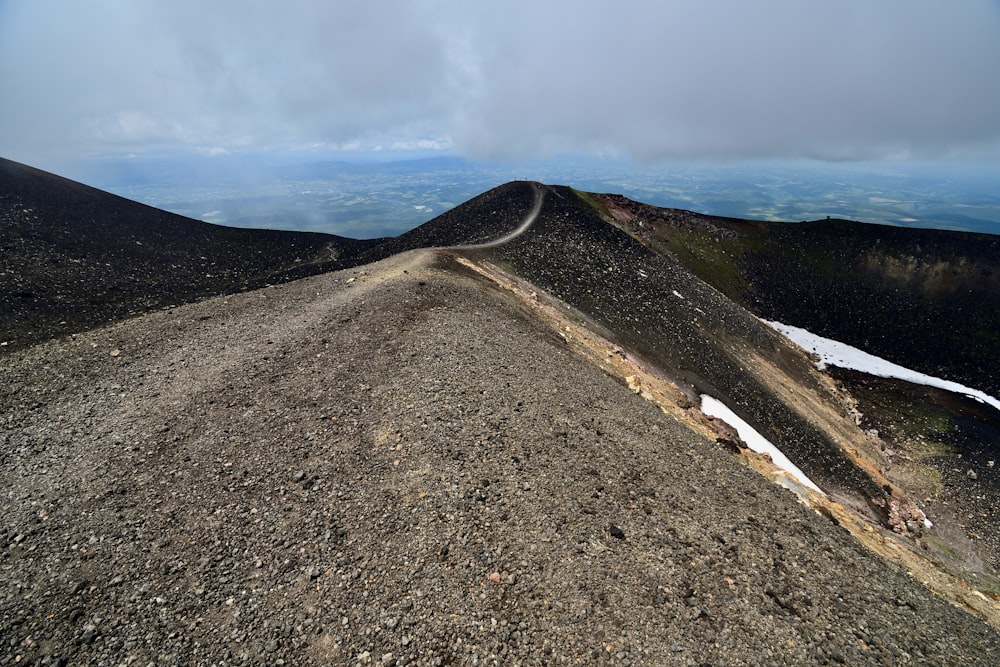 a road in the mountains