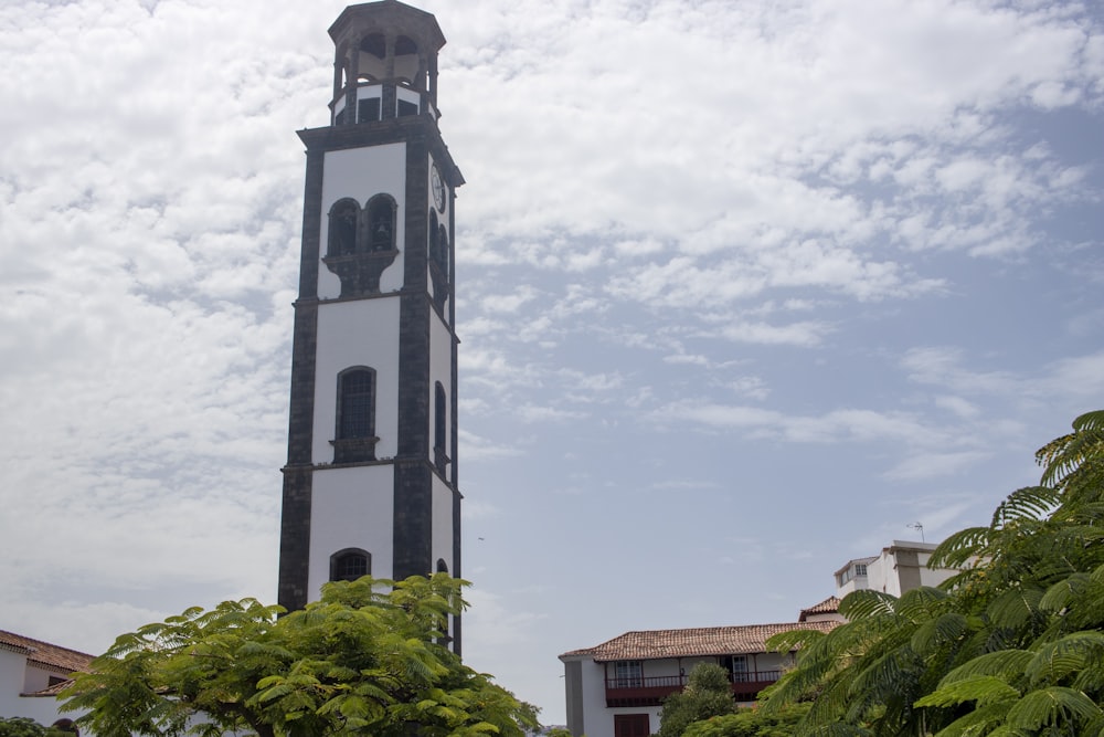 a tall tower with a bell