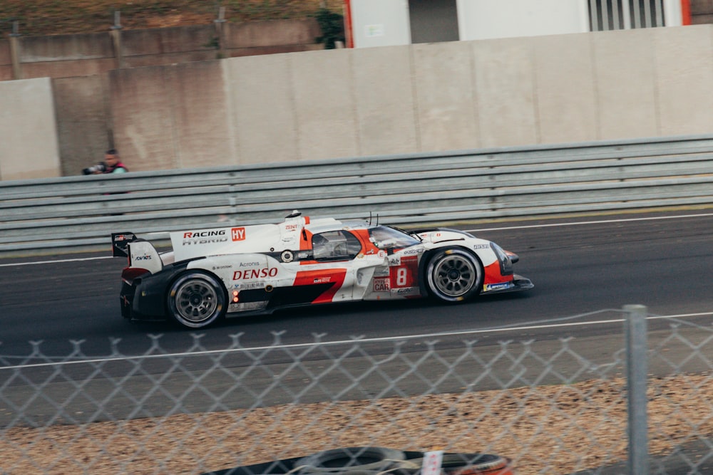 a race car on a track