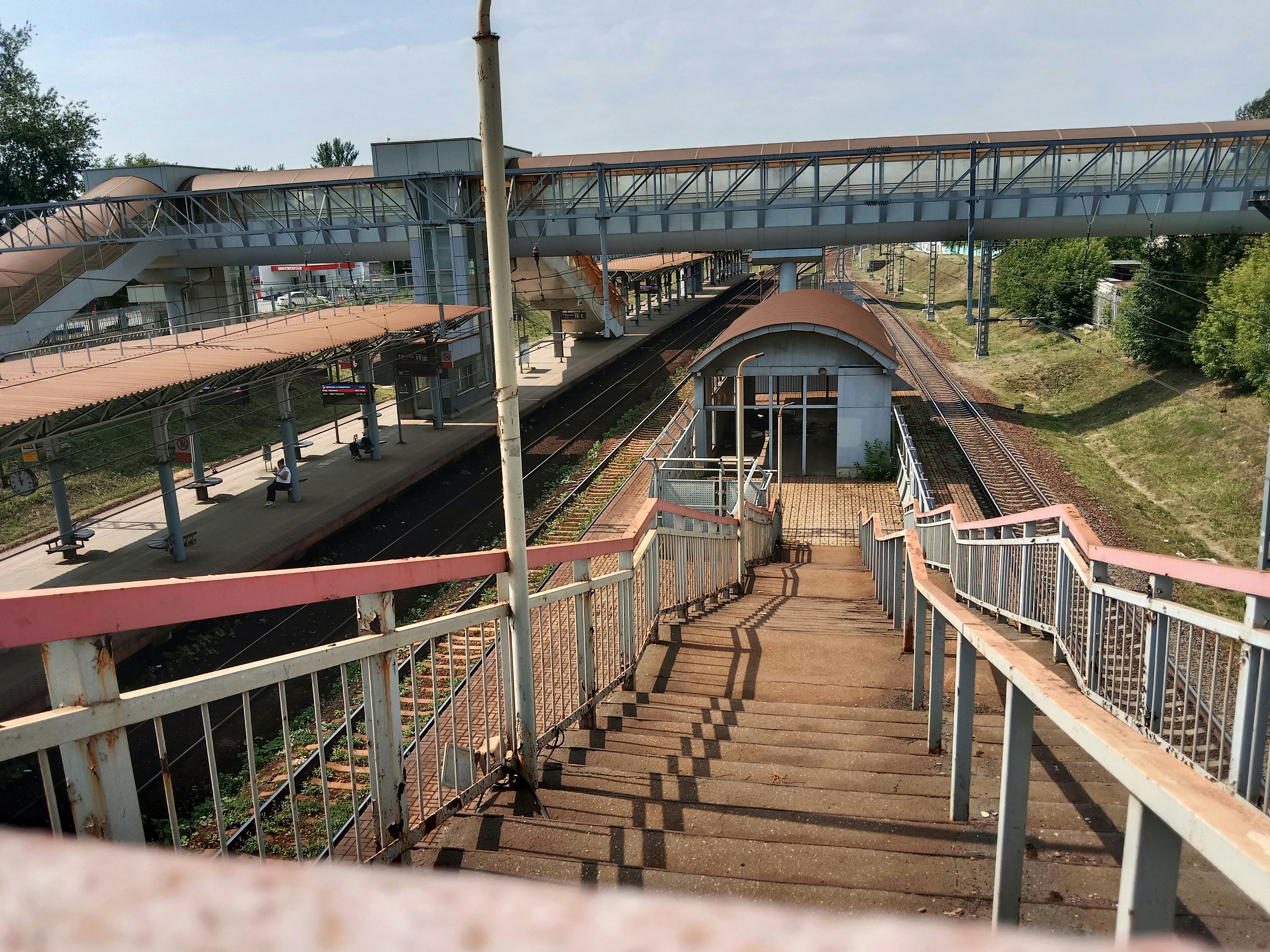 a bridge over a river