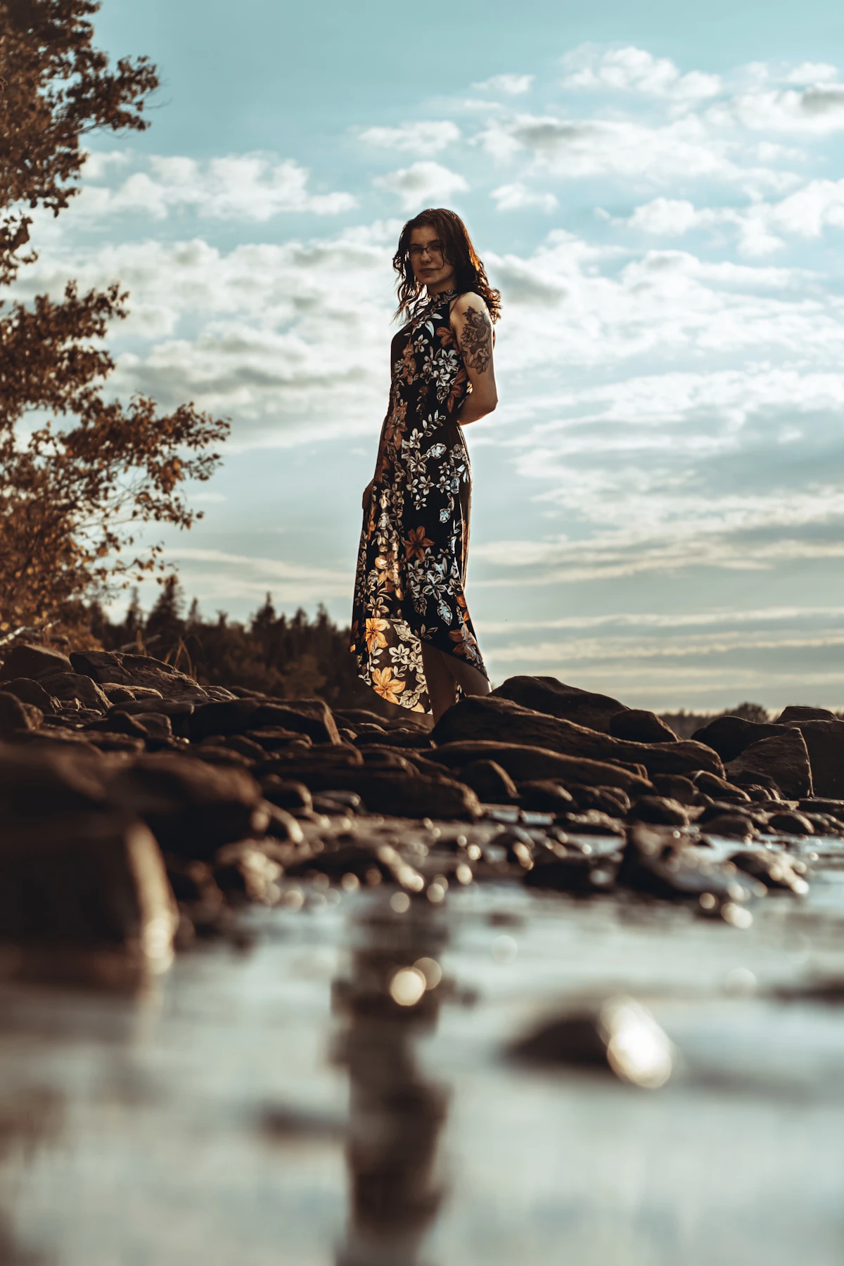 骨格ウェーブに似合う上品フェミニンコーデのイメージ