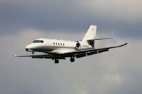 an airplane flying in the sky