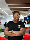 a person wearing glasses