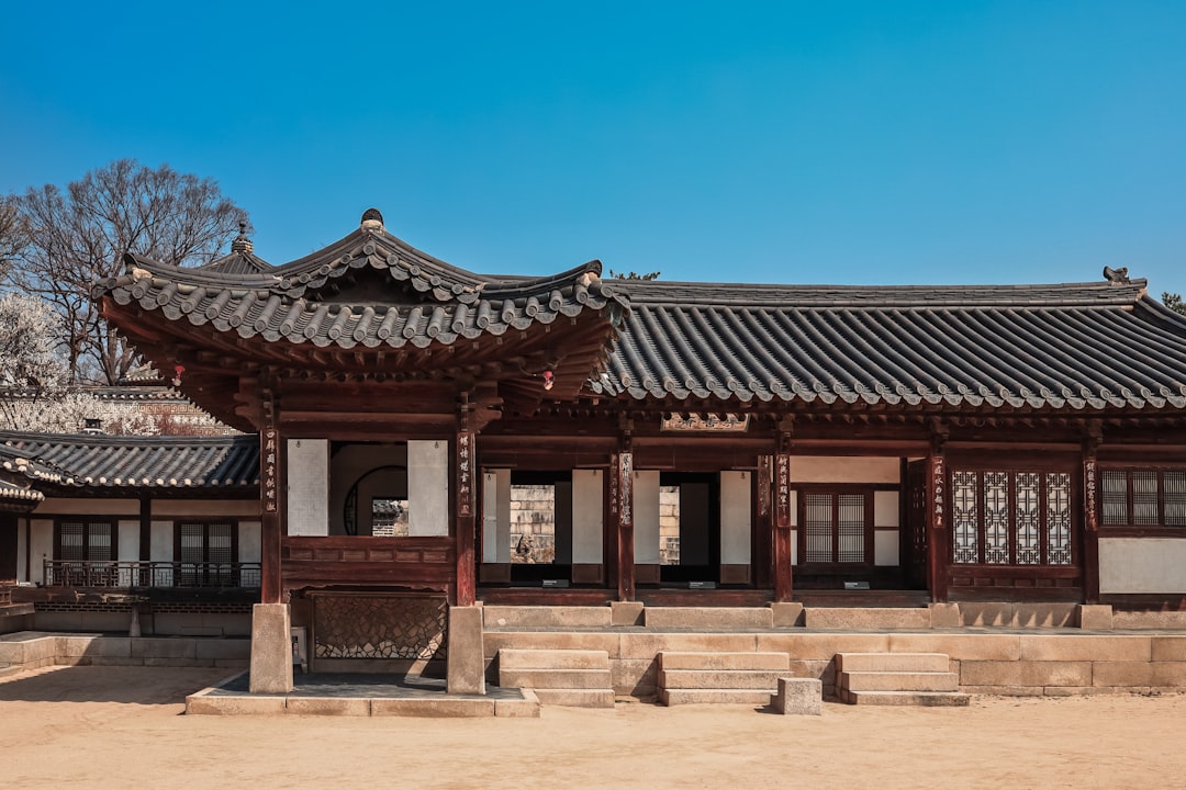 a building with a large roof