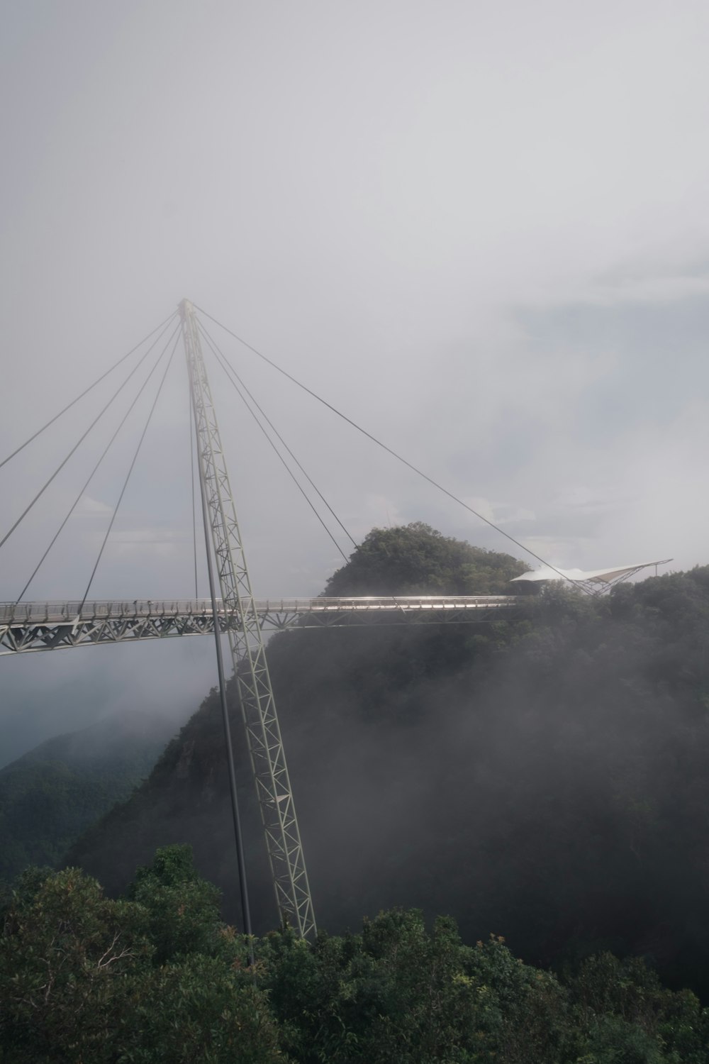 a bridge over a body of water