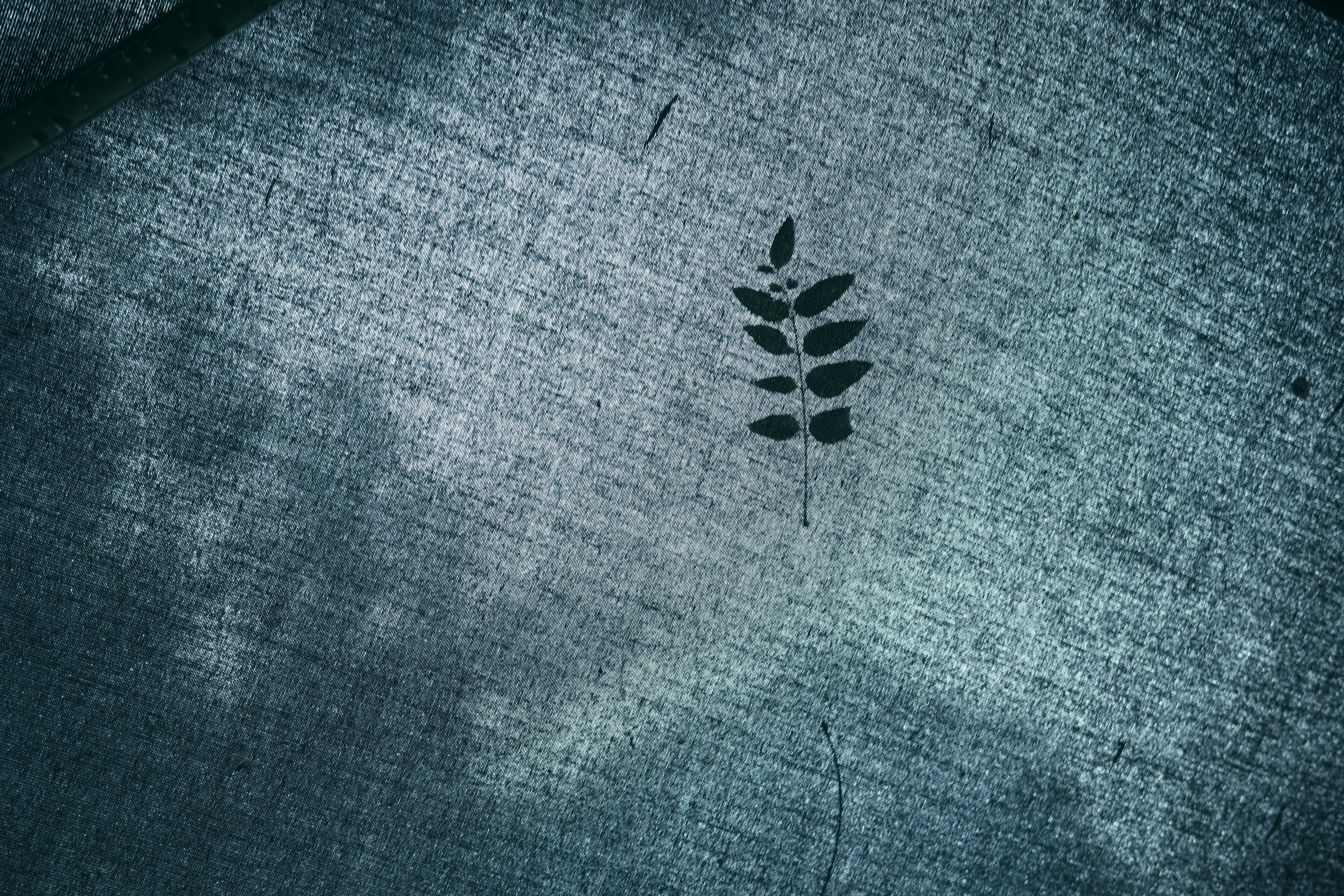 灰色の表面にある小さな星